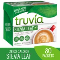 Truvia Original Calorie-Free Sweetener from the Stevia Leaf, 80 Packets, 5.64 oz Carton Perspective: Main