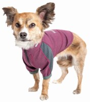 Dog Helios Eboneflow Mediumweight Flexible And Breathable Performance Dog Yoga T-Shirt