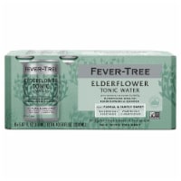 Fever Tree Elderflower Tonic Water Cans Perspective: Main