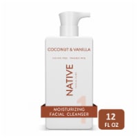 Native Niacinamide Moisturizing Coconut and Vanilla Facial Cleanser