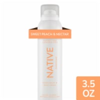 Native Sweet Peach & Nectar Spray Deodorant