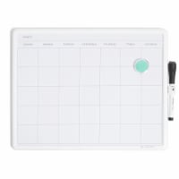 U Brands Dry Erase Magnetic Monthly Calendar