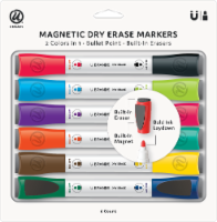 U Brands® Double Ended Magnetic Markers