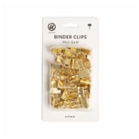 U Brands® Mini Binder Clips - Gold