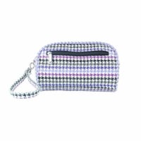 Houndstooth Tote with Cosmetic Bag Insert - St. Jude Gift Shop