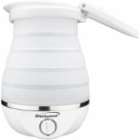 Brentwood .85 Quart Dual VoltaCollapsible Travel Kettle White(Kt-1508w) BTWKT1508W