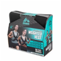 RBX Weighted 4 Pound Running Vest - Black Perspective: Main