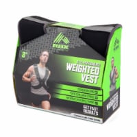 RBX Weighted 8 Pound Running Vest - Black Perspective: Main
