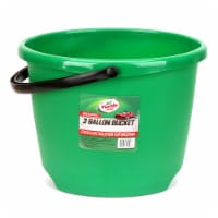 Turtle Wax Wash Bucket with Grit Guard - Green Perspective: Main