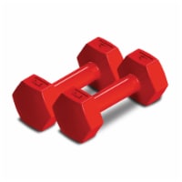 RBX Hex Dumbbell Pair - Red Perspective: Main