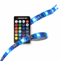 Monster 6 ft LED RGB Light Strip With Remote Control Perspective: Main