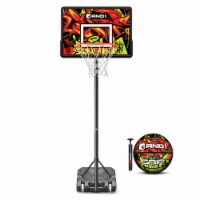 AND1 32' Youth Basketball Hoop Bundle Set Perspective: Main