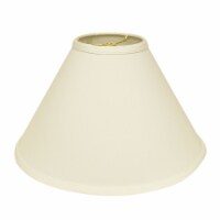 Slant Deep Cone Hardback Lampshade with Washer Fitter, Egg