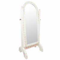 Fantasy Fields Childrens Bouquet Wooden Full Length Kids Standing Mirror W-1376G