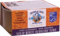 Henry & Lisa's Natural Seafood Solid White Albacore Tuna Sashimi Grade Perspective: Main