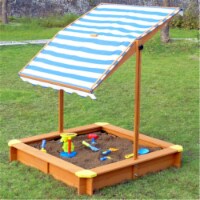 Merry Products SND0032210010 Sandbox with retractable Canopy