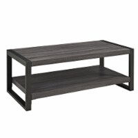 Walker Edison angelo HOME 48  Coffee Table in Charcoal
