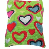 Imperial Cat 01187 Heart Pillow Catnip Toy Cat n Around -Refillable - on Hang Tag