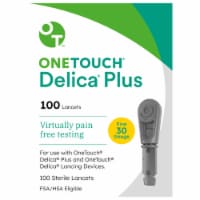 OneTouch® Delica® Plus Fine 30 Guage Lancets Perspective: Main