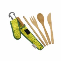 To-Go Ware Premium Utensil Set&#44; Happy Camper Print