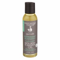 Soothing Touch Peppermint Rosemary Bath and Body Oil