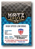 Katz Coffee™ High Speed Low Drag Medium Roast Whole Bean Coffee Perspective: Main