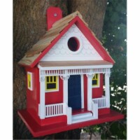 Home Bazaar HB-9508RS Capitola Beach Cottage- Red