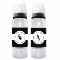 BabyFanatic Officially Licensed MLB Chicago White Sox 9oz Infant Baby Bottle 2 Pack