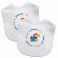 MasterPieces® NCAA Kansas Baby Jayhawk Bibs