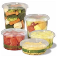 Clear PLA Deli Container Lid