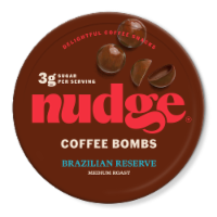 Nudge® Brazilian Reserve Medium Roast Coffee Bombs Snacks
