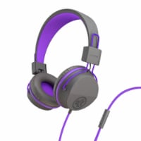 JLab Audio JBuddies Studio Kids Folding Headphones - Gray/Purple