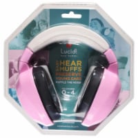 Lucid Audio™ HearMuffs™ Infant Passive - Pastel Pink Perspective: Main