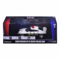 Greenlight 51068 1 isto 43 2015 Nissan GT-R R35 Police Car Diecast Model Car
