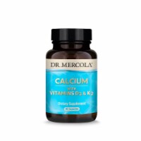 Mercola Calcium with Vitamins D3 & K2 Dietary Supplement Capsules