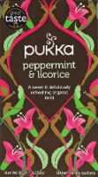 Pukka Peppermint & Licorice Herbal Tea Sachets