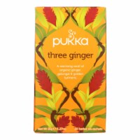 Pukka Organic Three Ginger Tea Bags
