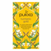 Pukka Tumeric Glow Tea Organic Herbal Tea Perspective: Main