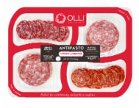 Olli® Salumeria Calabrese Sopressata Genoa & Hard Salami Tray Perspective: Main