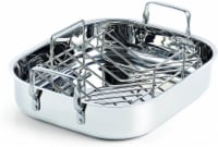 Cooks Standard 16-Inch by 13-Inch Stainless Steel Roaster with Rack