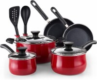 Nutrichef 15 Piece Nonstick Kitchen Pots Pans Utensils Cookware Set,  Multicolor, 1 Piece - Kroger