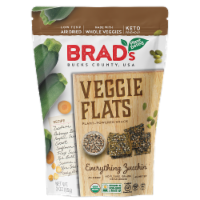 Brad's Plant Based Everything Zucchini Veggie Flats
