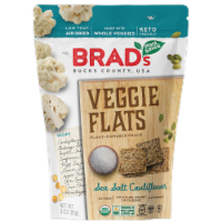 Brad's Plant Based Sea Salt Cauliflower Veggie Flats