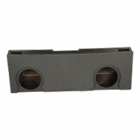QPower 2 Hole 2007-2013 GM/Chevy Crew Cab 10  Ported Subwoofer Box QBGMC07210