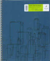 New Leaf Paper 3-Subject College Rule Notebook  120 Sheets Perspective: front