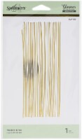 Spellbinders Glimmer Backgrounds Hot Foil Plate-Modern Lines