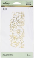 Spellbinders Glimmer Hot Foil Plate By Becca Feeken-Sweet Blooms Border-Delicate Impressions