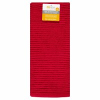 MUKitchen® Ruby Cotton Ridged Dishtowel Perspective: Main