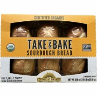 Bake-At-Home Organic Sourdough 3 Loaves 54.6 Oz/1.55 Kg.