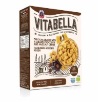 Vitabella Whole Grain Chocolate Hazelnut Pillows Snack - Case of 8 - 10.6 OZ